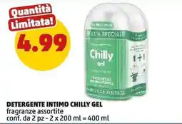 PENNY Detergente intimo Chilly Gel offerta
