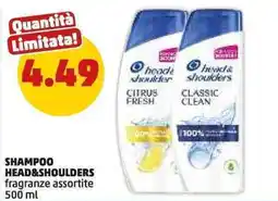 PENNY Shampoo Head&Shoulders fragranze assortite offerta