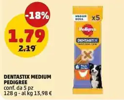 PENNY Dentastix medium Pedigree offerta