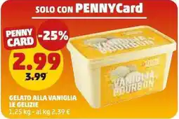 PENNY Gelato alla vaniglia Le Gelizie offerta