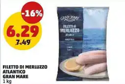 PENNY Filetto di merluzzo atlantico gran mare offerta
