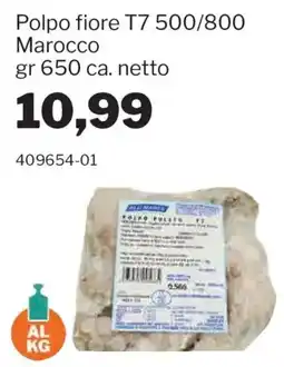 GrosMarket Polpo fiore T7 offerta
