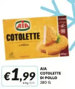Supermercati Visotto AIA Cotolette di pollo offerta