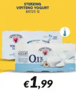 Supermercati Visotto Sterzing Vipiteno Yogurt offerta