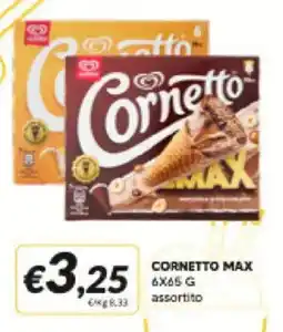Supermercati Visotto Cornetto Max offerta