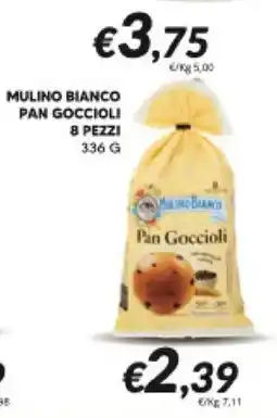 Supermercati Visotto Mulino Bianco Pan Goccioli offerta