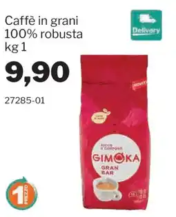 GrosMarket Caffè in grani Gimoka Gran Bar offerta
