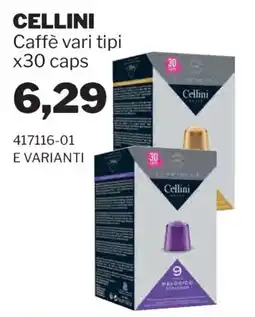 GrosMarket Cellini Caffè vari tipi offerta