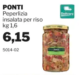 GrosMarket Peperizia insalata per riso Ponti offerta