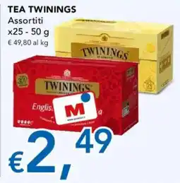 Migross Supermercati e Market Tea Twinings Assortiti offerta