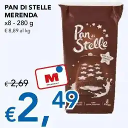 Migross Supermercati e Market Pan di Stelle merenda offerta