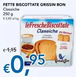 Migross Supermercati e Market Fette biscottate classiche GrissinBon offerta