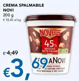 Migross Supermercati e Market Crema spalmabile Novi offerta