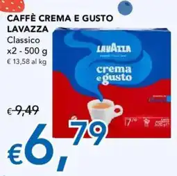 Migross Supermercati e Market Caffè crema e gusto Lavazza Classico offerta