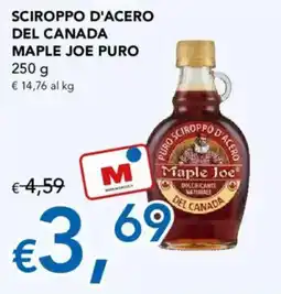 Migross Supermercati e Market Sciroppo d'acero Maple Joe puro offerta
