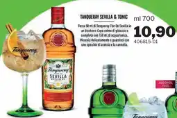 GrosMarket Tanqueray Sevilla & Tonic offerta