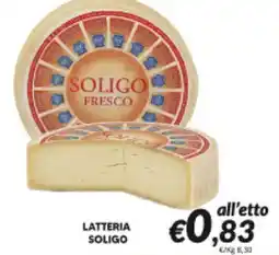 Supermercati Visotto Soligo Fresco offerta