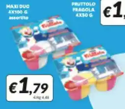Supermercati Visotto Fruttolo Fragola offerta