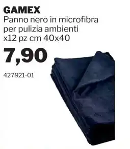 GrosMarket Panno nero in microfibra per pulizia ambienti offerta