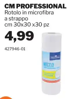 GrosMarket Rotolo in microfibra CM PROFESSIONAL offerta