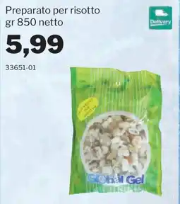 GrosMarket Preparato per risotto Global Gel offerta
