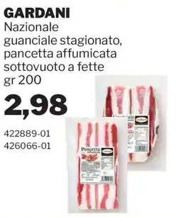 GrosMarket Gardani guanciale stagionato pancetta affumicata offerta