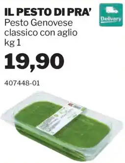 GrosMarket Pesto Genovese classico con aglio offerta