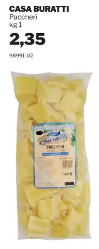GrosMarket Casa Buratti Paccheri offerta