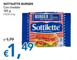 Migross Supermercati e Market Sottilette burger con cheddar offerta
