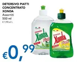 Migross Supermercati e Market Detersivo piatti concentrato Xonda offerta