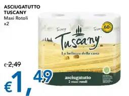Migross Supermercati e Market Asciugatutto Tuscany offerta