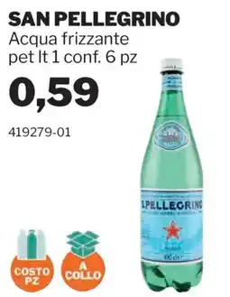 GrosMarket Acqua frizzante San Pellegrino offerta