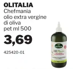 GrosMarket Olitalia Chefmania olio extra vergine di oliva offerta