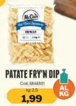 GrosMarket McCain Patate Fry'n Dip offerta