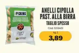 GrosMarket Pickers anelli cipolla past. alla birra offerta