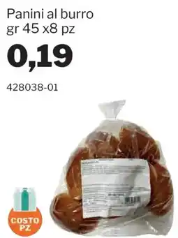 GrosMarket Panini al burro offerta
