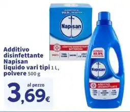 Sigma Additivo disinfettante Napisan offerta