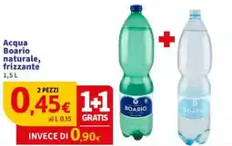 Sigma Acqua Boario naturale, frizzante offerta
