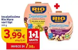 Sigma Insalatissime Rio Mare offerta