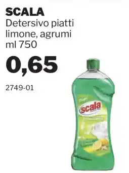 GrosMarket Detersivo piatti limone, agrumi scala offerta