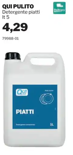GrosMarket Qui detergente piatti offerta