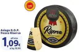 Sigma Asiago D.O.P. fresco Riserva offerta