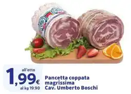 Sigma Pancetta coppata magrissima Cav. Umberto Boschi offerta