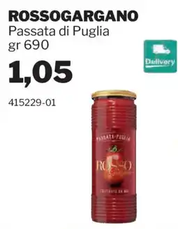 GrosMarket Rossogargano Passata di Puglia offerta