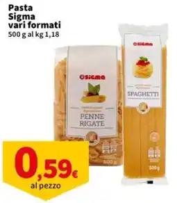 Sigma Pasta Sigma offerta