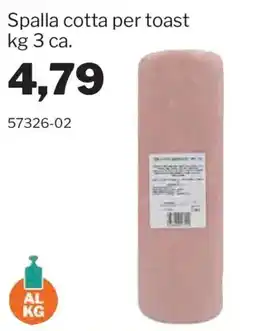 GrosMarket Spalla cotta per toast offerta