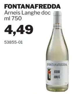GrosMarket Fontanafredda Arneis Langhe doc offerta