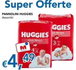 Migross Supermercati e Market Pannolini Huggies assortiti offerta