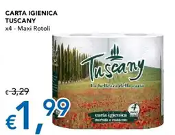 Migross Supermercati e Market Carta igienica Tuscany offerta