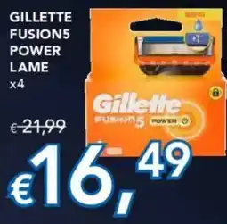 Migross Supermercati e Market Gillette Fusion5 Power lame offerta